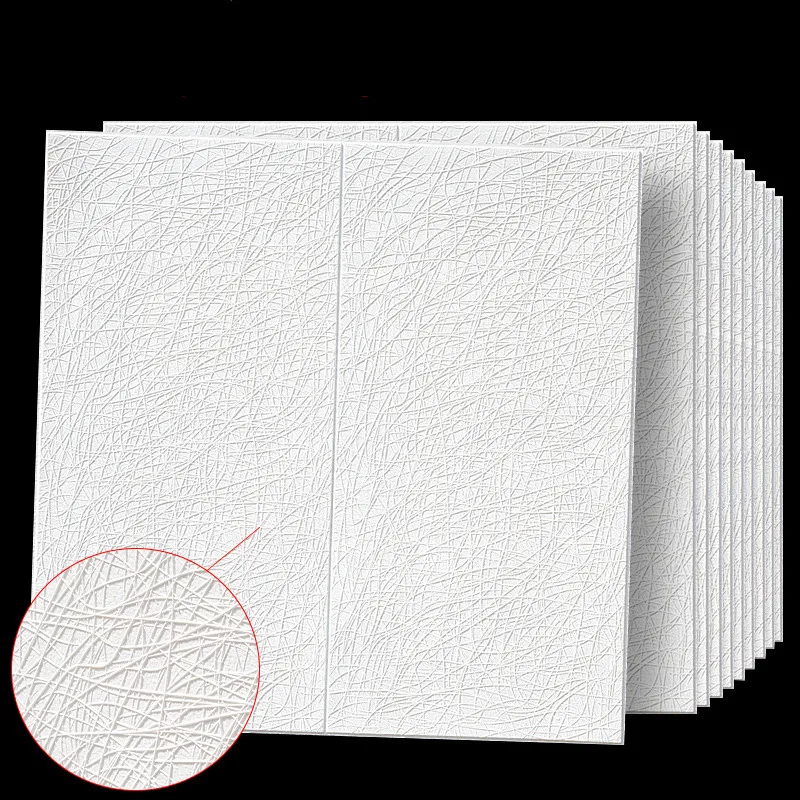 Wall Paper Anti-collision 3D Foam Wallpaper Self-adhesive Wall Sticker Bedroom Decor Waterproof Wall Skirt Renovation Stickers
Wall Paper Anti-collision 3D Foam Wallpaper Self-adhesive Wall Sticker Bedroom Decor Waterproof Wall Skirt Renovation Stickers