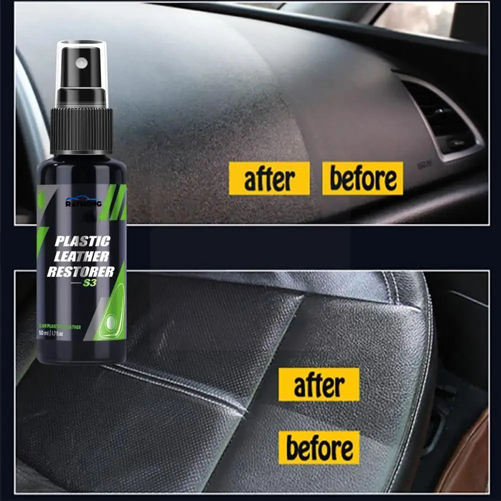 100ml Interior Leather Plastic Refurbishment Agent Parts Protectant Cleaner Refreshing Restorer Renovator Spray R4k0
100ml Interior Leather Plastic Refurbishment Agent Parts Protectant Cleaner Refreshing Restorer Renovator Spray R4k0