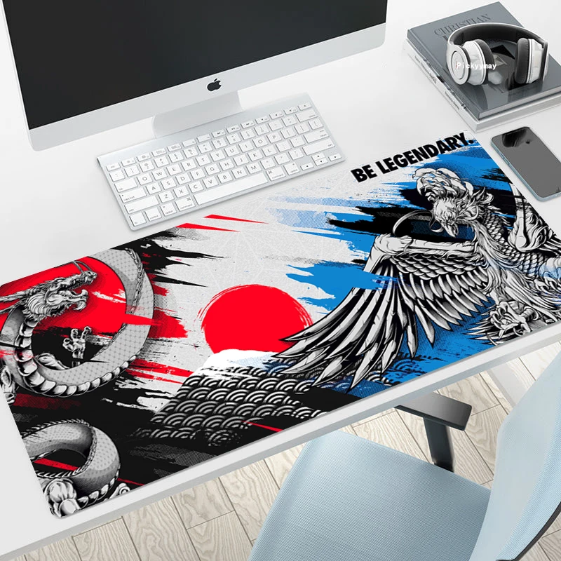 Japanese Style Dragon Table Mats Mouse Pad Office Carpet Desk Pad Mouse Mat Big Mousepad Non-Slip Rubber Mat for Computer Table
Japanese Style Dragon Table Mats Mouse Pad Office Carpet Desk Pad Mouse Mat Big Mousepad Non-Slip Rubber Mat for Computer Table