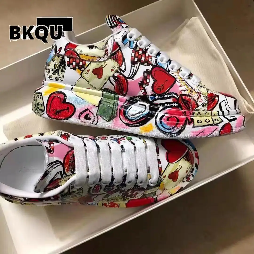 2022 Spring Autumn New Women's Chunky Sneakers Fashion Large Platform Graffiti Sports Shoes Classic Streetwear Luxury
2022 Spring Autumn New Women's Chunky Sneakers Fashion Large Platform Graffiti Sports Shoes Classic Streetwear Luxury