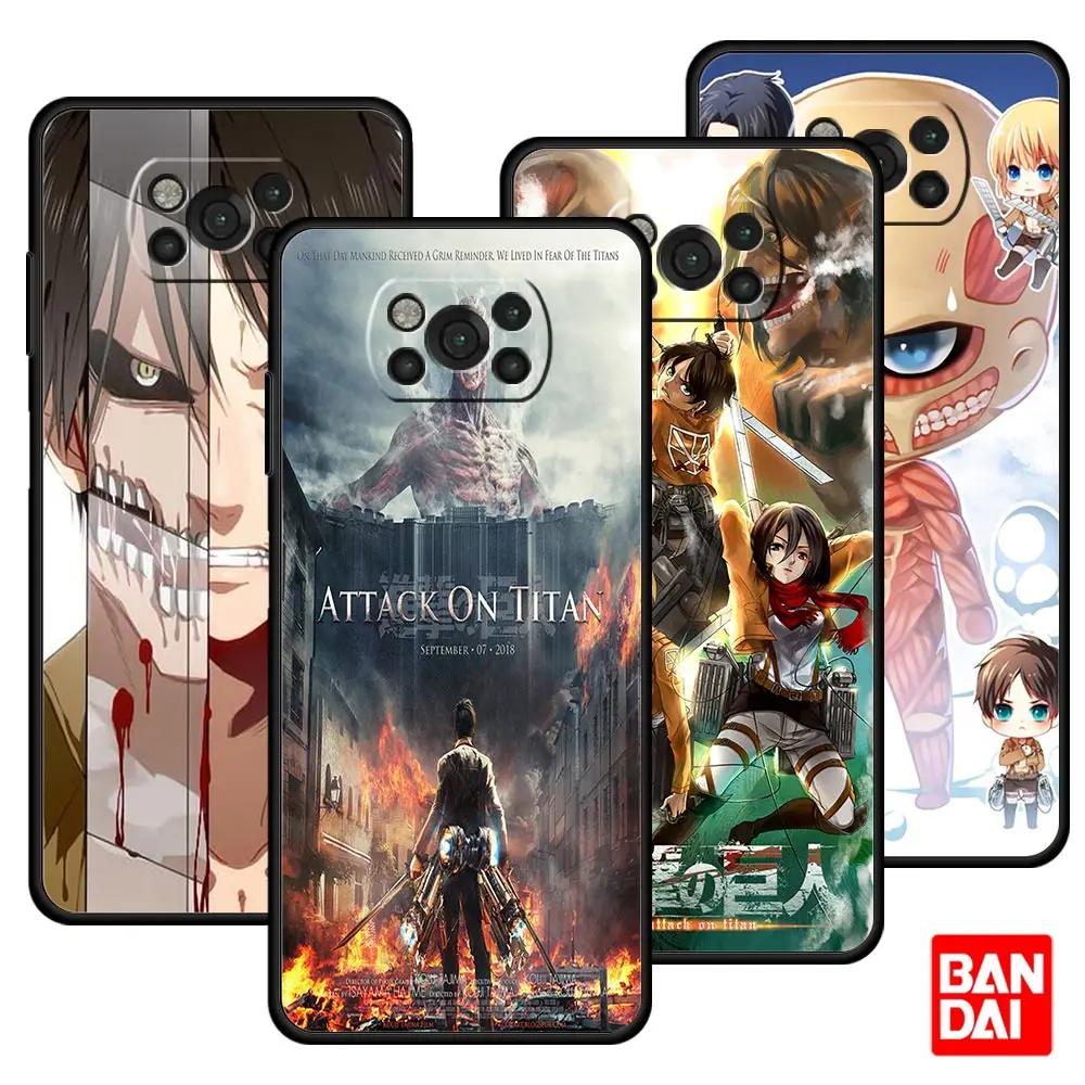 Attack On Titan Japanese Anime Case for Xiaomi Mi Poco X3 NFC F3 Redmi Note 9s 9 9A 9C 8 10 11 9T 8T 10T K40 Pro Plus Capa Cover
Attack On Titan Japanese Anime Case for Xiaomi Mi Poco X3 NFC F3 Redmi Note 9s 9 9A 9C 8 10 11 9T 8T 10T K40 Pro Plus Capa Cover