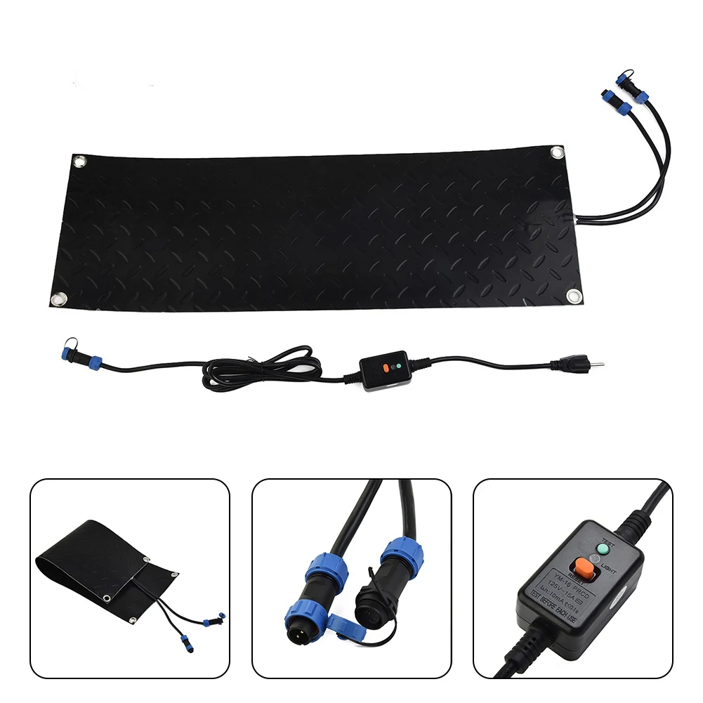 Brand New Snow Melting Mat 1/3 Pcs 120V Garages Ice Melting Industrial Purposes Parks Snow Melting Mat Supermarkets
Brand New Snow Melting Mat 1/3 Pcs 120V Garages Ice Melting Industrial Purposes Parks Snow Melting Mat Supermarkets