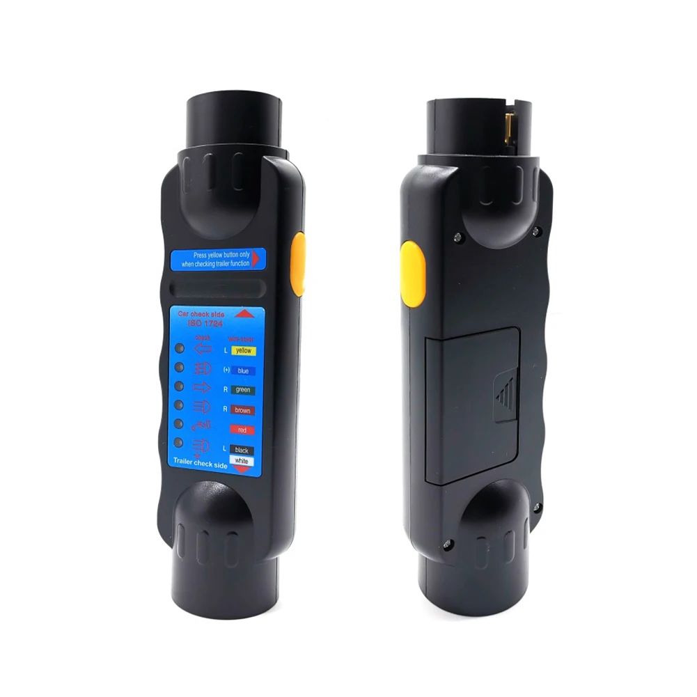 EU 7 Pin Wiring Circuit Tester Plug Socket Diagnostic Tools 12v Caravan Towing Tow Bar Light Wiring Tester Trailer Tester Univer
EU 7 Pin Wiring Circuit Tester Plug Socket Diagnostic Tools 12v Caravan Towing Tow Bar Light Wiring Tester Trailer Tester Univer
