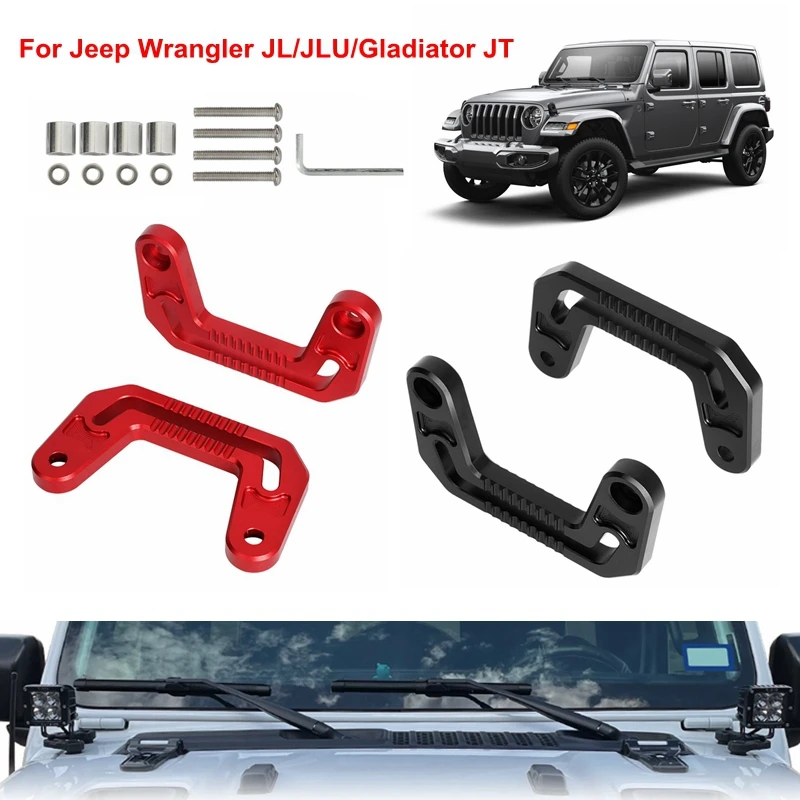 Комплект светильник на лобовое стекло передней капота двигателя для Jeep Wrangler JL JLU