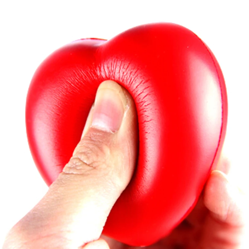 1Pcs Soft Foam Anti Stress Ball Toys Squeeze Heart Shaped Balls Stress Pressure Relief Relax Novelty Fun Gifts Vent Gag Toy 7cm
1Pcs Soft Foam Anti Stress Ball Toys Squeeze Heart Shaped Balls Stress Pressure Relief Relax Novelty Fun Gifts Vent Gag Toy 7cm