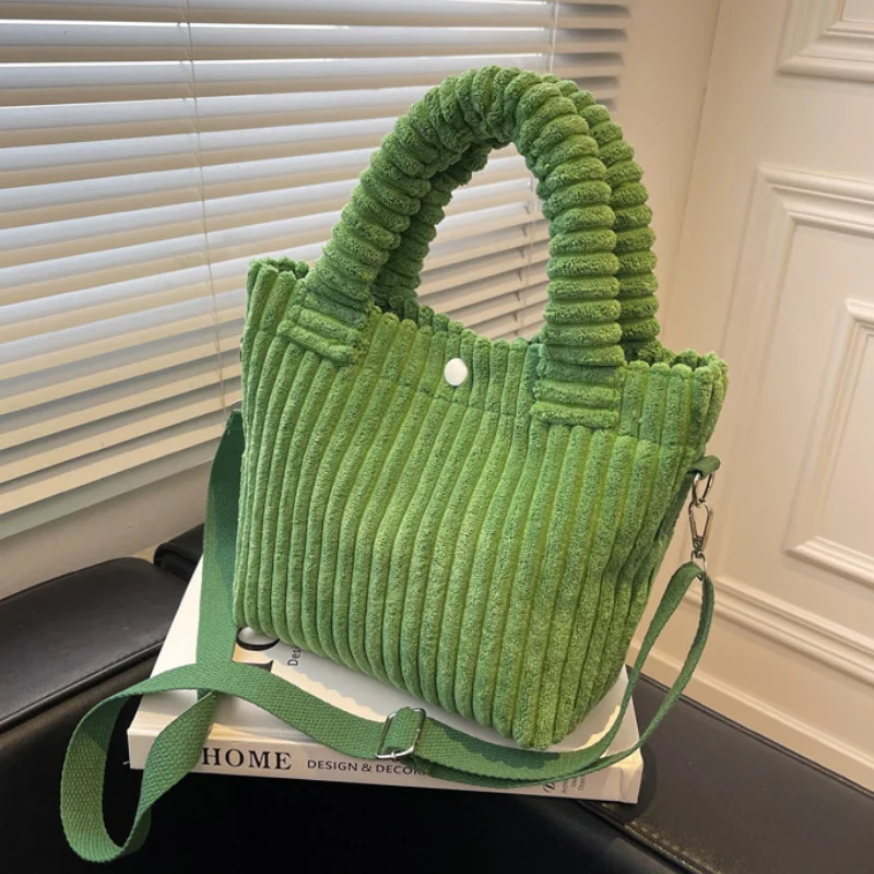 Corduroy Women's Bag 2023 Trend New Handbags Niche Versatile Bucket Shoulder Bags Female Nylon Button Crossbody Bags
Corduroy Women's Bag 2023 Trend New Handbags Niche Versatile Bucket Shoulder Bags Female Nylon Button Crossbody Bags