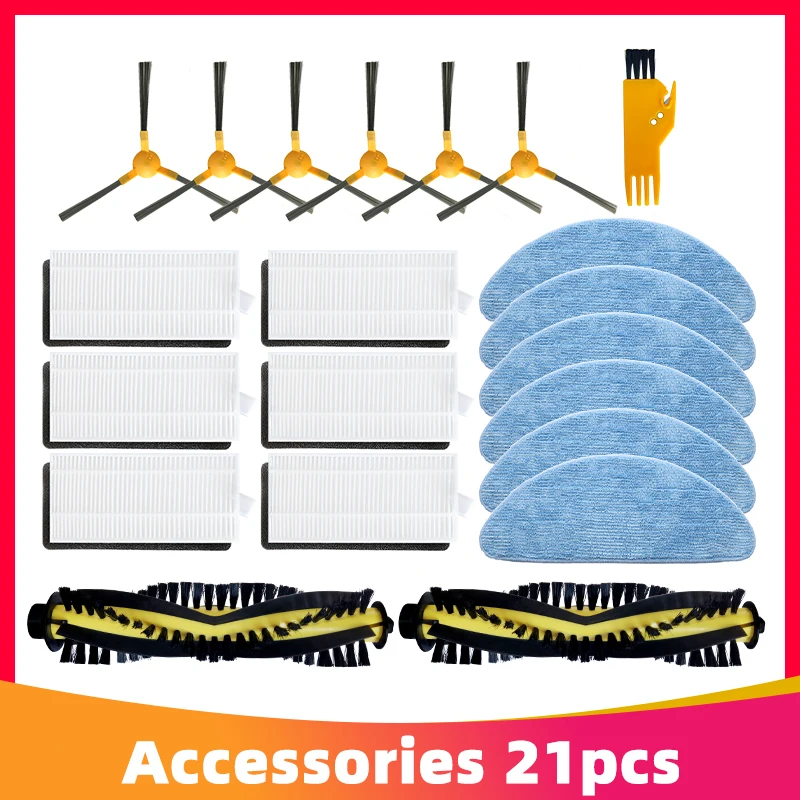 Hepa Filter Mop Cloth Main Side Brush Strainer for Mamibot Exvac660 Robotic Vacuum Cleaner Accessories Replacement
Hepa Filter Mop Cloth Main Side Brush Strainer for Mamibot Exvac660 Robotic Vacuum Cleaner Accessories Replacement