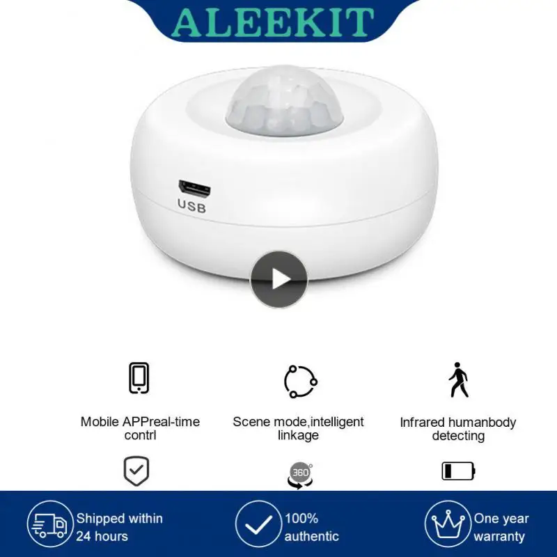 1/2/3PCS Smart Life Wifi Pir Motion Sensor Long Standby Security Burglar Alarm Smart Home Remote Monitoring Remote Control
1/2/3PCS Smart Life Wifi Pir Motion Sensor Long Standby Security Burglar Alarm Smart Home Remote Monitoring Remote Control