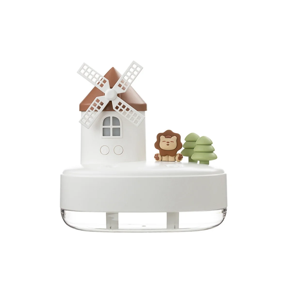 Windmill Humidifier Mini Desktop Cute Pet Humidifier Cool Mist Humidifier with Music Box and Night Light(White)
Windmill Humidifier Mini Desktop Cute Pet Humidifier Cool Mist Humidifier with Music Box and Night Light(White)