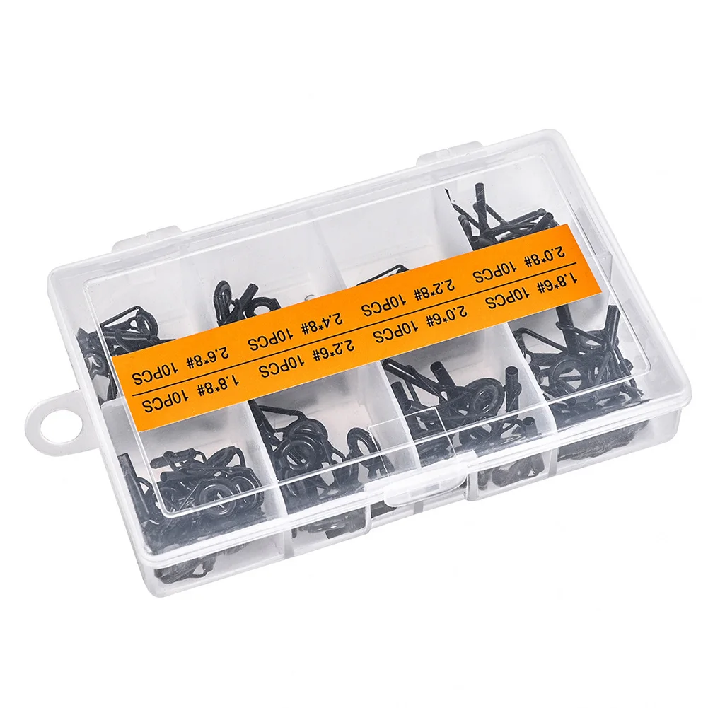 Durable New Practical Quality Ceramic Ring Part Wire Ring 80pcs Accessories Rod Eye Stainless Steel Fishing Rod
Durable New Practical Quality Ceramic Ring Part Wire Ring 80pcs Accessories Rod Eye Stainless Steel Fishing Rod