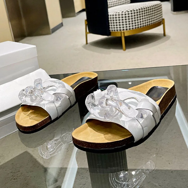 Летние модные классические серии дамских тапочек, Яркие дизайнерские Украшенные цепочками, сказочные туфли, удобные туфли на толстой подош...
Летние модные классические серии дамских тапочек, Яркие дизайнерские Украшенные цепочками, сказочные туфли, удобные туфли на толстой подош...