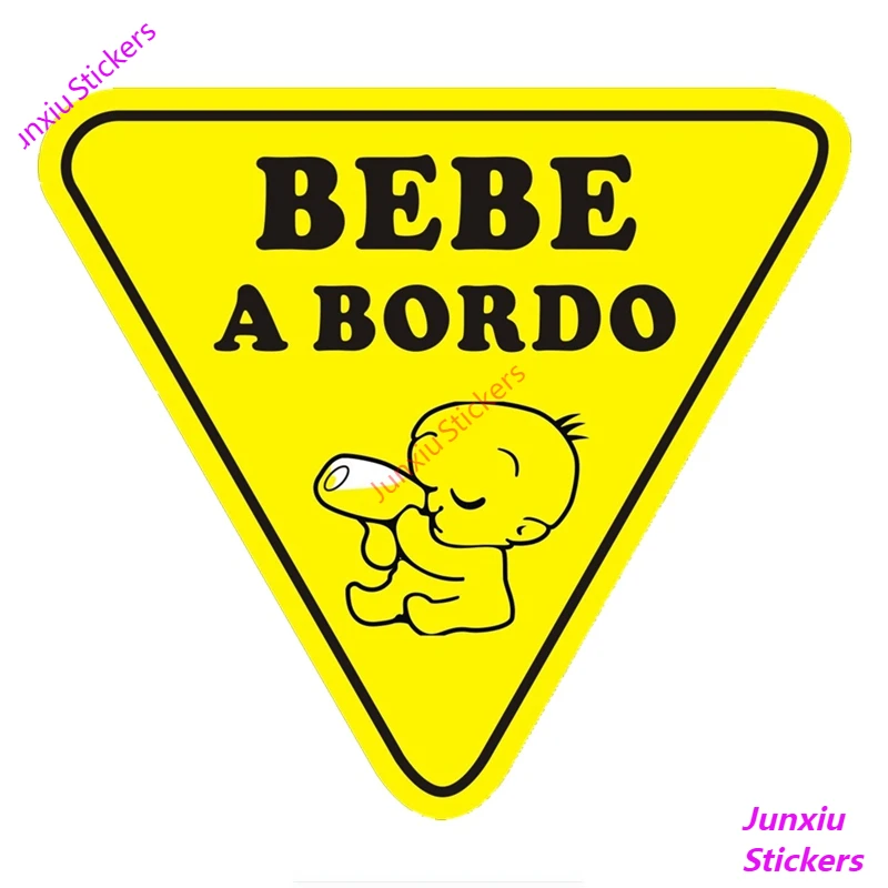 13x13cm Baby on Board Spanish Bebe A Bordo Colorful Car Sticker and Decals Bumper Trunk Laptop Tank Cap Motorcycle Accessories
13x13cm Baby on Board Spanish Bebe A Bordo Colorful Car Sticker and Decals Bumper Trunk Laptop Tank Cap Motorcycle Accessories