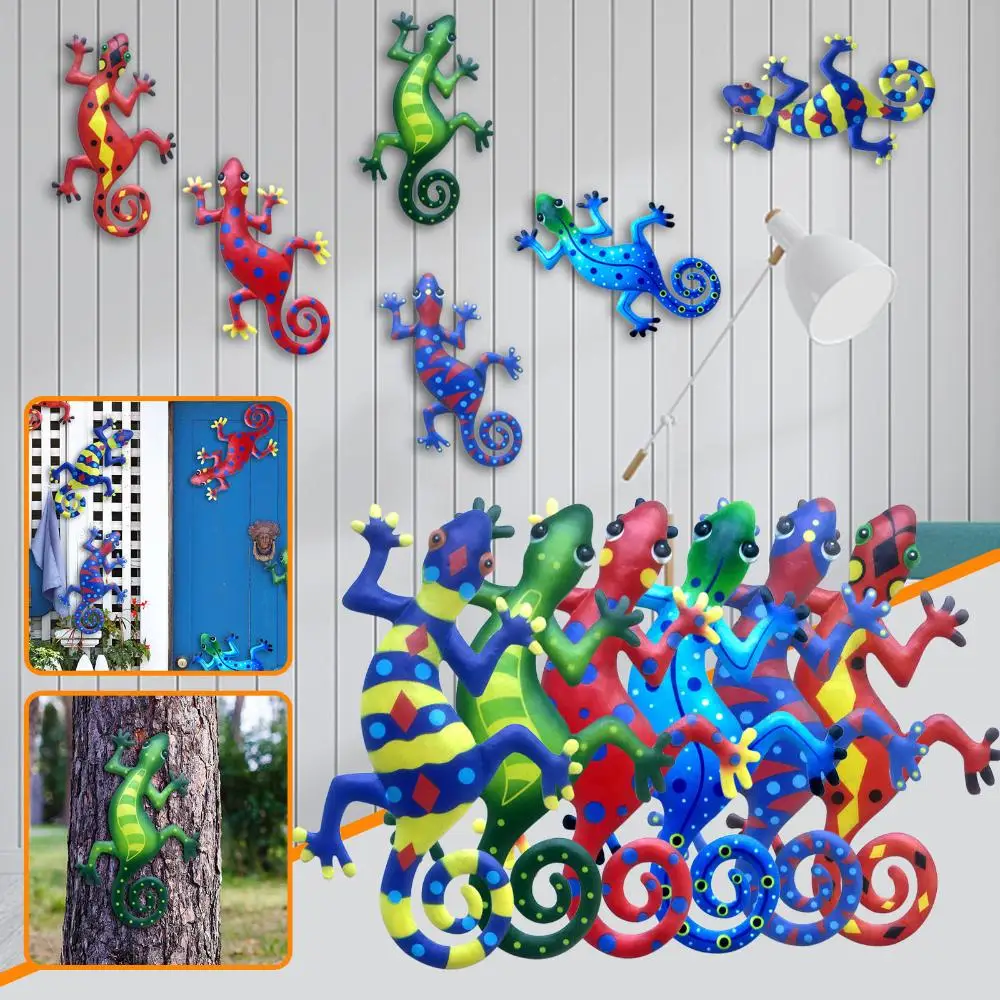 Hanging Bedroom Living Room Indoor Outdoor Metal Gecko Wall Decor Art Craft Sculptures Garden Backyard
Hanging Bedroom Living Room Indoor Outdoor Metal Gecko Wall Decor Art Craft Sculptures Garden Backyard
