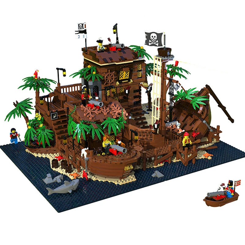 49016 Pirates Of Barracuda Bay Building Blocks Bricks Compatible 21322 Boys Girl Toys Gift Birthday Gifts Christmas Gift 3520pcs
49016 Pirates Of Barracuda Bay Building Blocks Bricks Compatible 21322 Boys Girl Toys Gift Birthday Gifts Christmas Gift 3520pcs