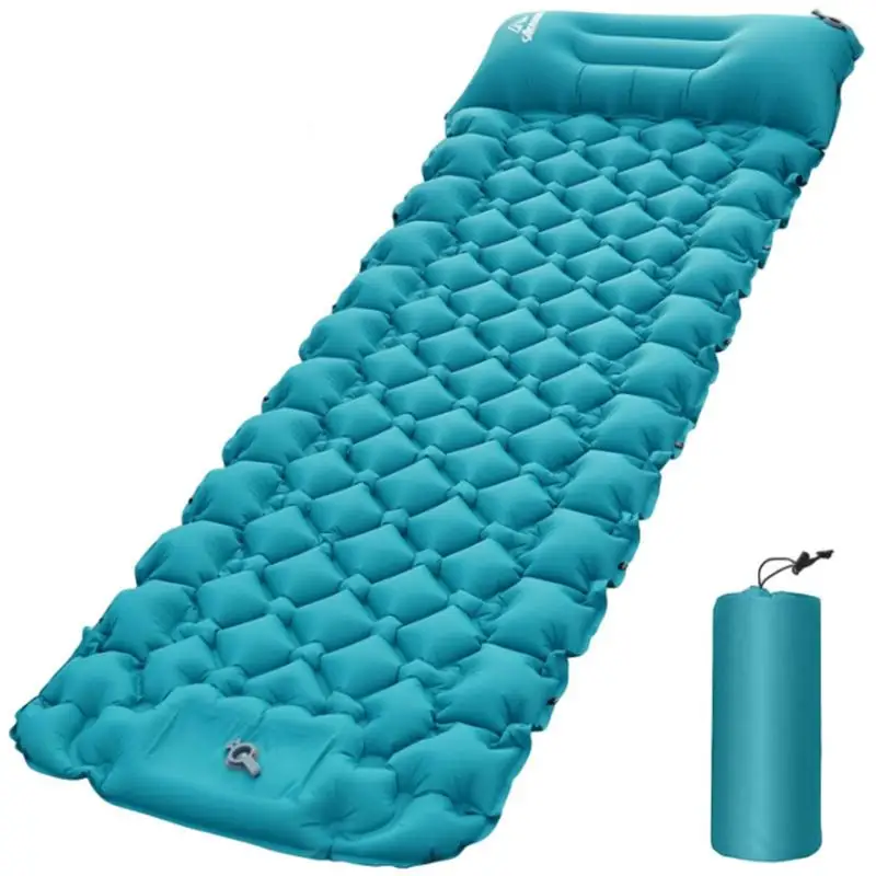 

Camping Inflatable Mattress Nap Pad Ultralight Folding Outdoor Sleeping Pad Tent Inflating Air Mat For Travel Hiking Backpacking