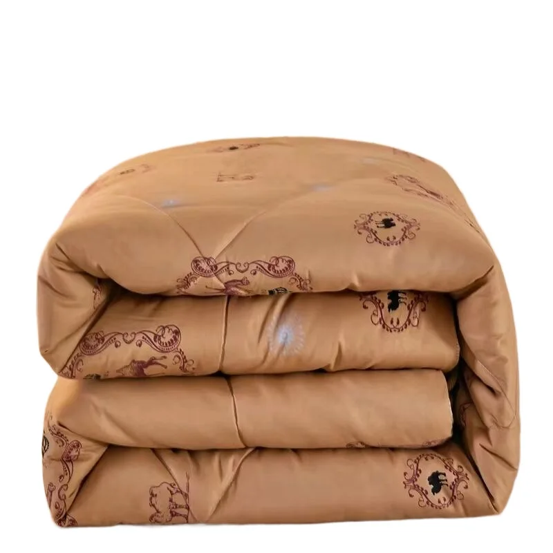 Camel hair quilt, thickened graphene camel hair quilt, gift quilt, welfare air conditioning, spring, autumn, and winter quilt
Camel hair quilt, thickened graphene camel hair quilt, gift quilt, welfare air conditioning, spring, autumn, and winter quilt