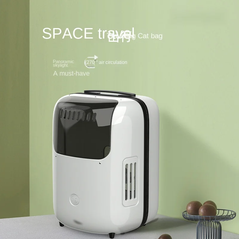 Bird Language and Flower Fragrance Cat Bag, Portable Cat Carrying Schoolbag, Dog Space Capsule Backpack, Large Capacity
Bird Language and Flower Fragrance Cat Bag, Portable Cat Carrying Schoolbag, Dog Space Capsule Backpack, Large Capacity