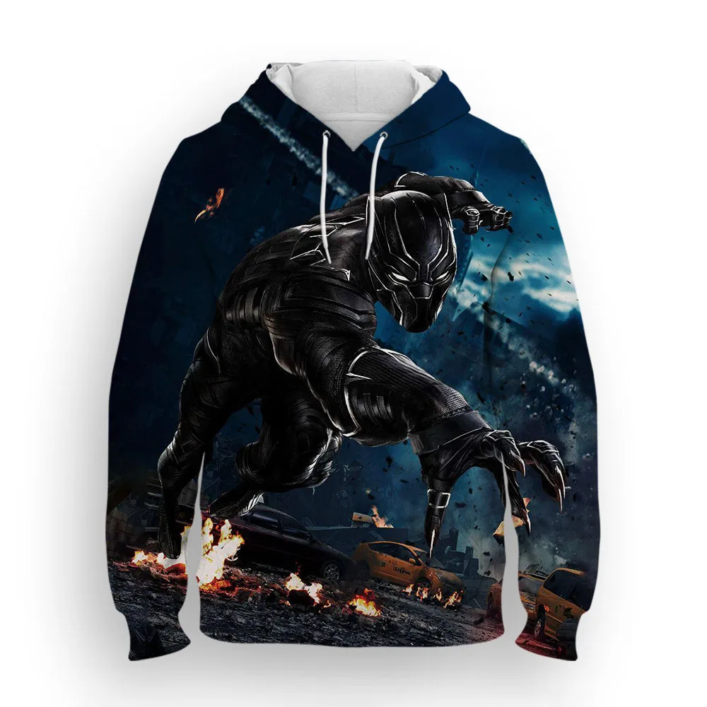 2022 New Disney Men's Hoodie Black Panther 3D Printed Sweater Casual Spring and Autumn Men's Clothing
2022 New Disney Men's Hoodie Black Panther 3D Printed Sweater Casual Spring and Autumn Men's Clothing