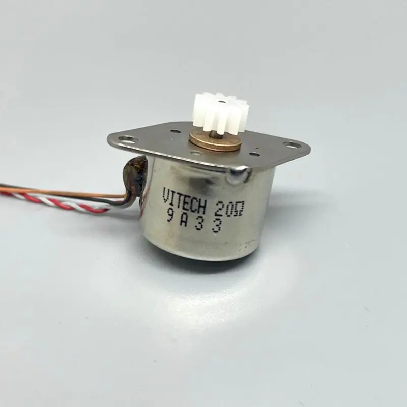 2 Phase 4 Wire Diameter 15mm DC Stepper Motor With 10-Teeth Plastic Gear, Micro Stepping Motor step motor , 180 mm Length Wire
2 Phase 4 Wire Diameter 15mm DC Stepper Motor With 10-Teeth Plastic Gear, Micro Stepping Motor step motor , 180 mm Length Wire