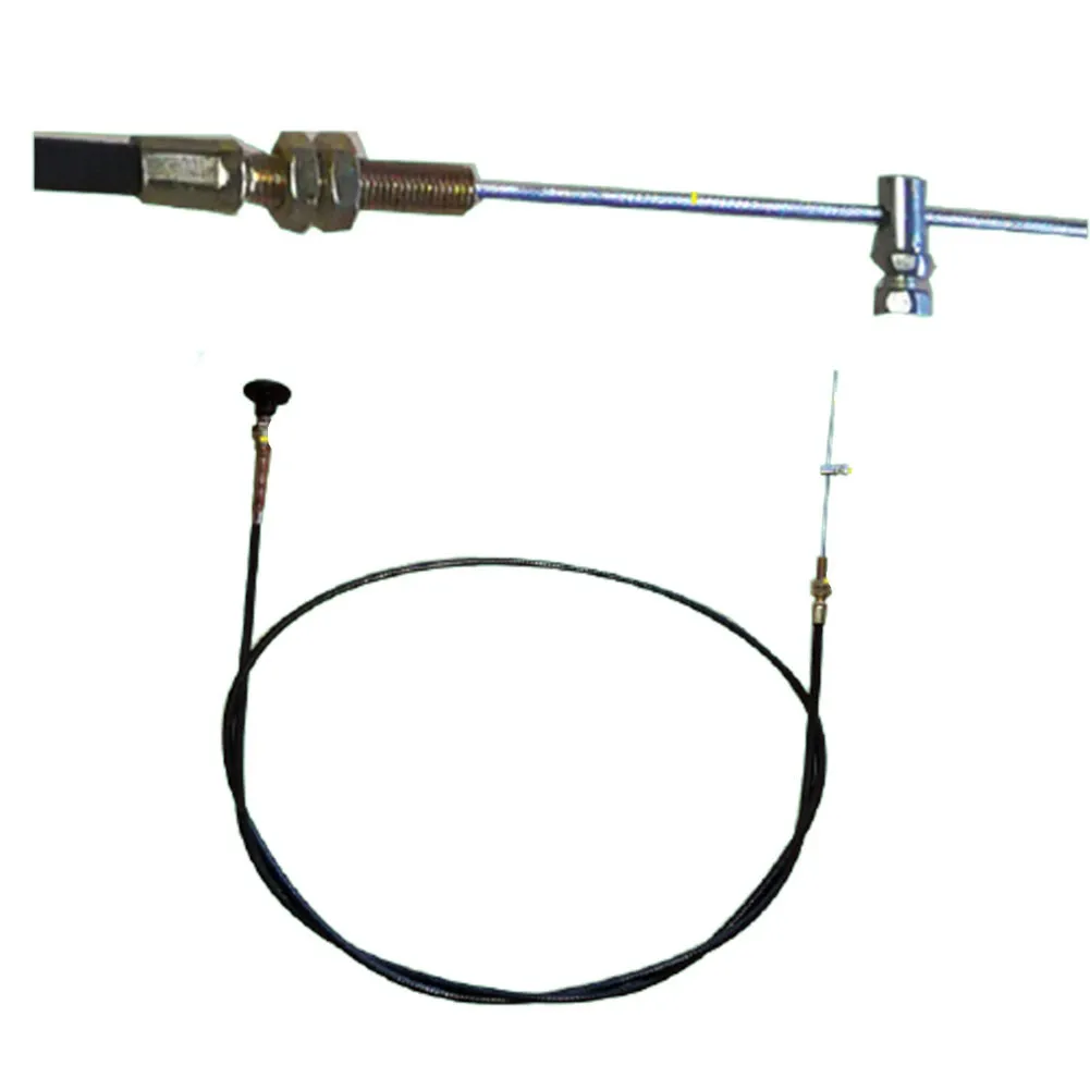 Stop Choke Bowden Cable Wire Control Bonnet Throttle Engine Fuel Commercial Engine Stop Cable 6mm/10mm For Cars Trucks 2m
Stop Choke Bowden Cable Wire Control Bonnet Throttle Engine Fuel Commercial Engine Stop Cable 6mm/10mm For Cars Trucks 2m