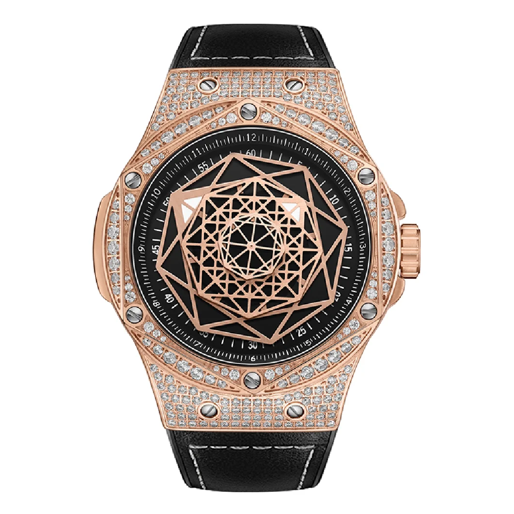 HANBORO Mens Luxury Watches Automatic Watch 43mm Fashion Mechanical Wristwatch Luminous Hexagonal Bezel Austria Crystal Case
HANBORO Mens Luxury Watches Automatic Watch 43mm Fashion Mechanical Wristwatch Luminous Hexagonal Bezel Austria Crystal Case