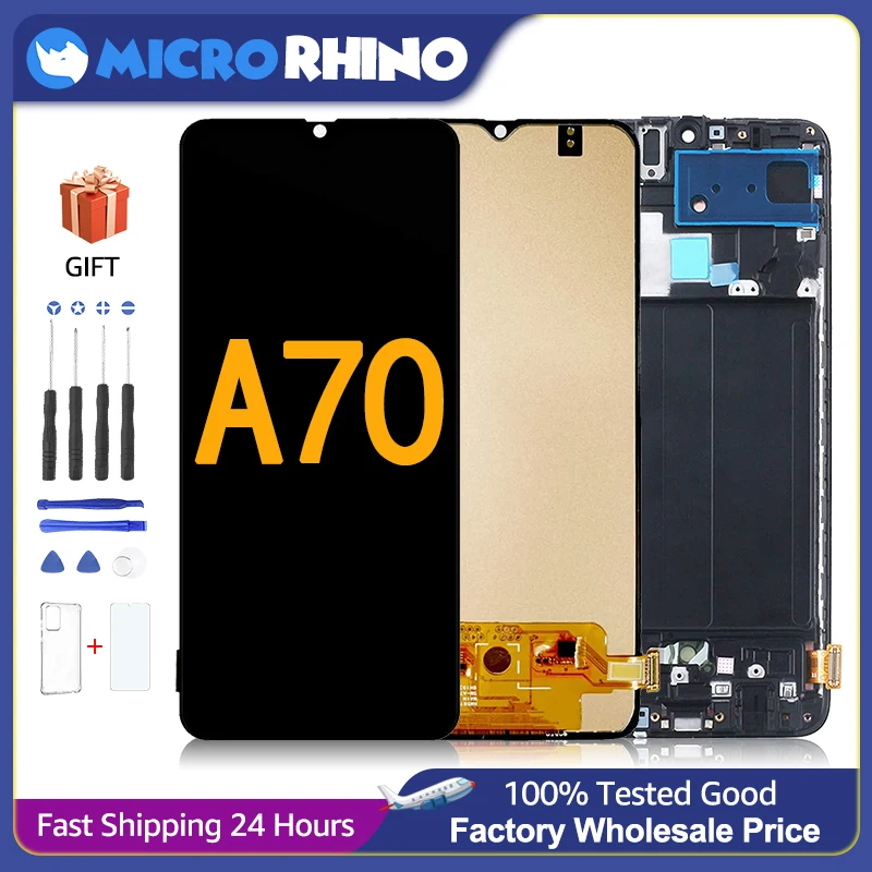 100% Tested Display For Samsung Galaxy A70 A705 A705F A705FN A705GM A705X A705N LCD Touch Screen Digitizer Assembly Replace
100% Tested Display For Samsung Galaxy A70 A705 A705F A705FN A705GM A705X A705N LCD Touch Screen Digitizer Assembly Replace