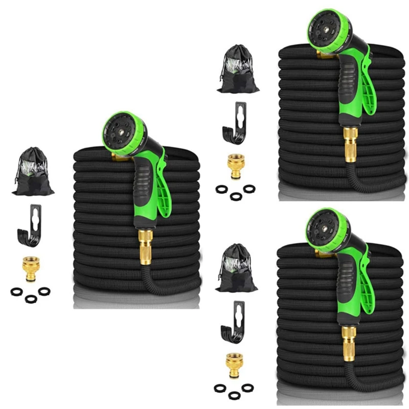 BMDT-Garden Expandable Garden Hose With 9 Function Hose Nozzle, Lightweight Anti-Kink Flexible Garden Hoses
BMDT-Garden Expandable Garden Hose With 9 Function Hose Nozzle, Lightweight Anti-Kink Flexible Garden Hoses
