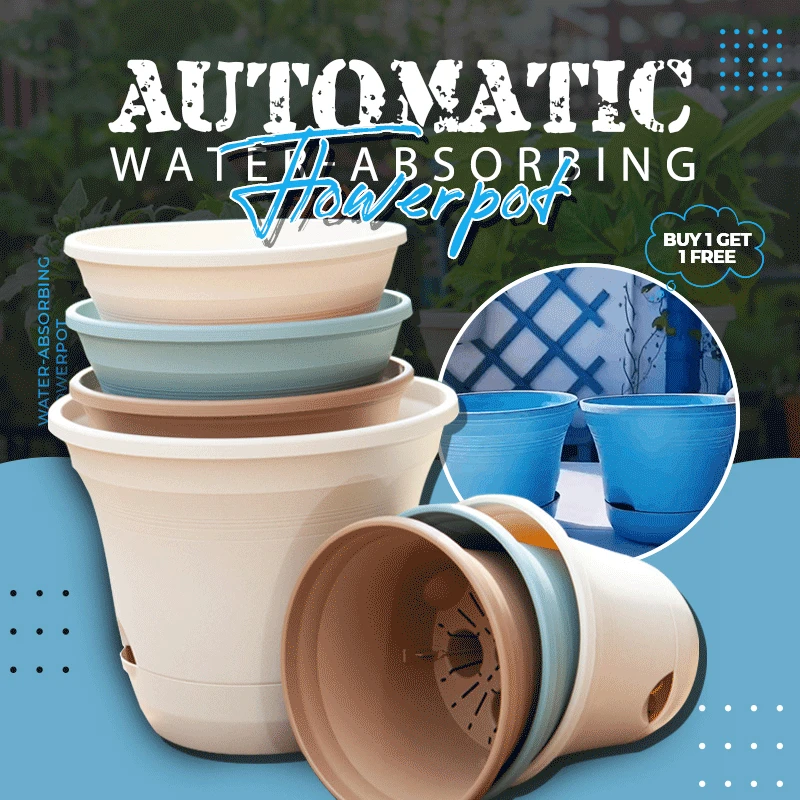 Lazy flower pot automatic water Flowerpot absorption indoor with tray-free watering plastic round gallon green dill special larg
Lazy flower pot automatic water Flowerpot absorption indoor with tray-free watering plastic round gallon green dill special larg