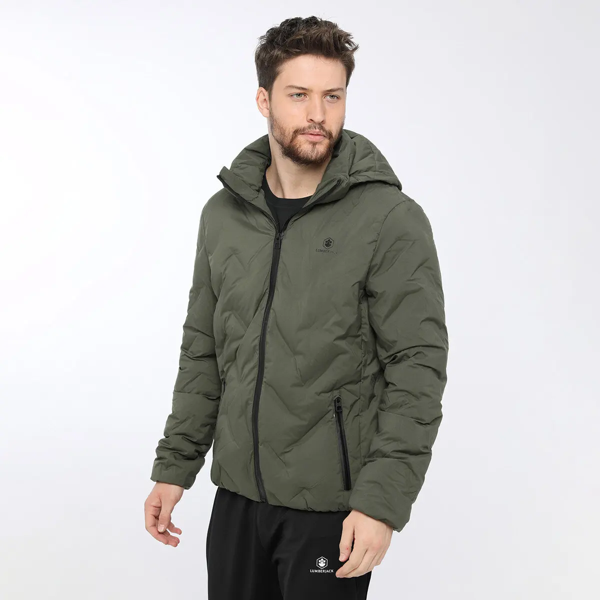 HENRY COAT Khaki Male Short COAT 
HENRY COAT Khaki Male Short COAT