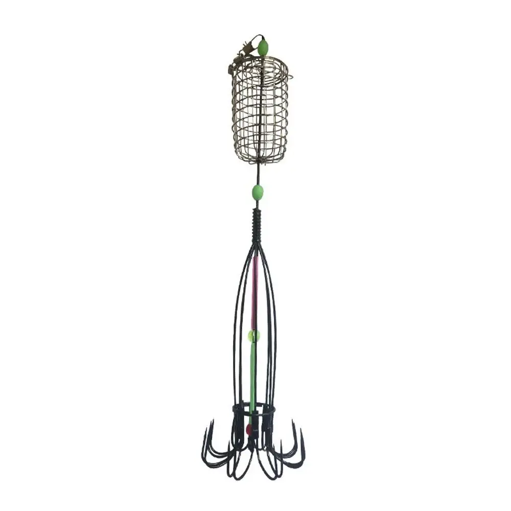 1Pcs fishing with Fish Bait Cage Eight claw hanging fish hook Anti Hanging Bottom To The Sky Hook Bait Thrower
1Pcs fishing with Fish Bait Cage Eight claw hanging fish hook Anti Hanging Bottom To The Sky Hook Bait Thrower