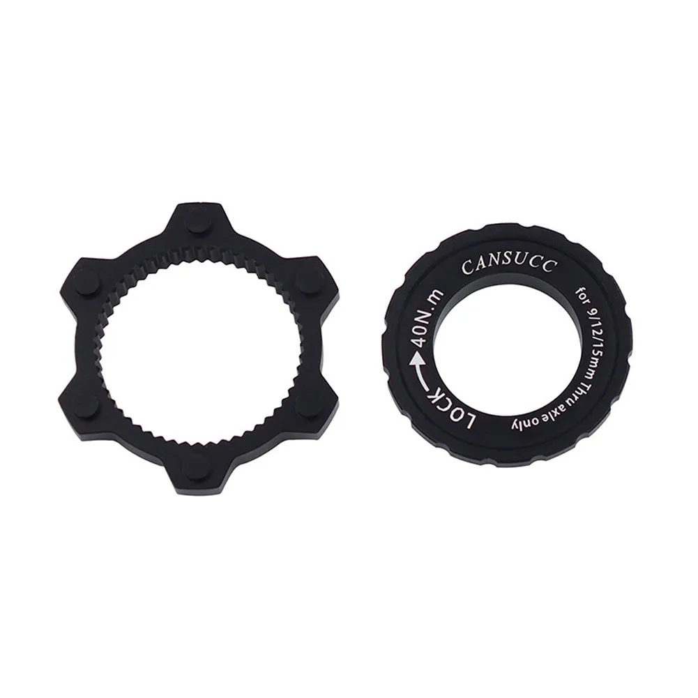 

Bicycle Center Lock To 6-Bolt Brake Rotors MTB Bike Hub Middle Lock Conversion Seat Disc Brake Rotor Adaptor Cycling Accessories