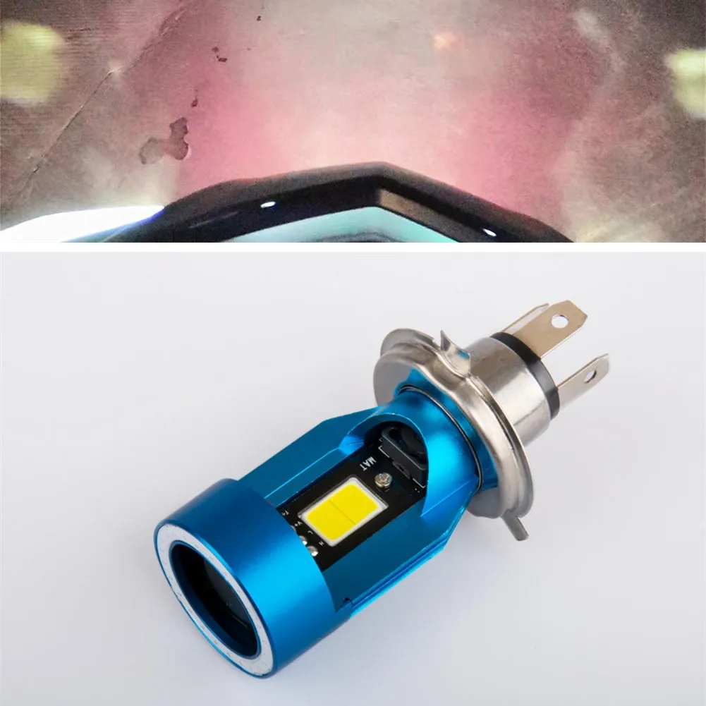 1PCS Aluminum Radiator H4 Motorcycle LED Headlight Bulbs Angel Eye High / Low Headlight 12-80V Motorcycle Parts
1PCS Aluminum Radiator H4 Motorcycle LED Headlight Bulbs Angel Eye High / Low Headlight 12-80V Motorcycle Parts