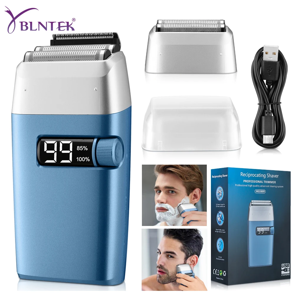 YBLNTEK Electric Shaver for Men Blade Waterproof Reciprocating Cordless Razor USB Rechargeable Shaving Machine Barber Trimmer
YBLNTEK Electric Shaver for Men Blade Waterproof Reciprocating Cordless Razor USB Rechargeable Shaving Machine Barber Trimmer