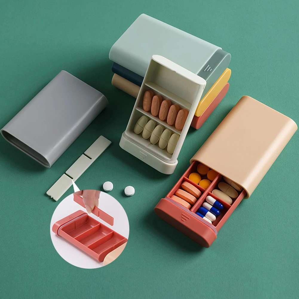 1PCS Fashion Portable Simple Style Pill Box Tablet Pillbox Dispenser Medicine Boxes Dispensing Medical Kit Organizer
1PCS Fashion Portable Simple Style Pill Box Tablet Pillbox Dispenser Medicine Boxes Dispensing Medical Kit Organizer