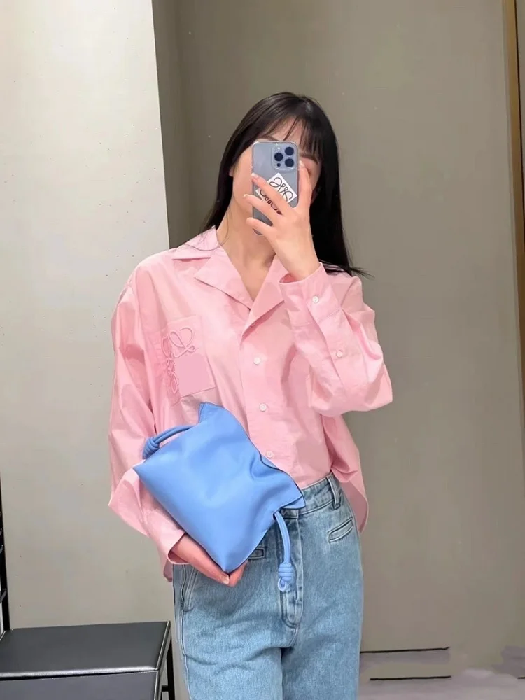 Big name summer pure cotton 3D embroidery loose casual women's shirts 2022New ladies high quality white tops y2k clothes bra XL
Big name summer pure cotton 3D embroidery loose casual women's shirts 2022New ladies high quality white tops y2k clothes bra XL