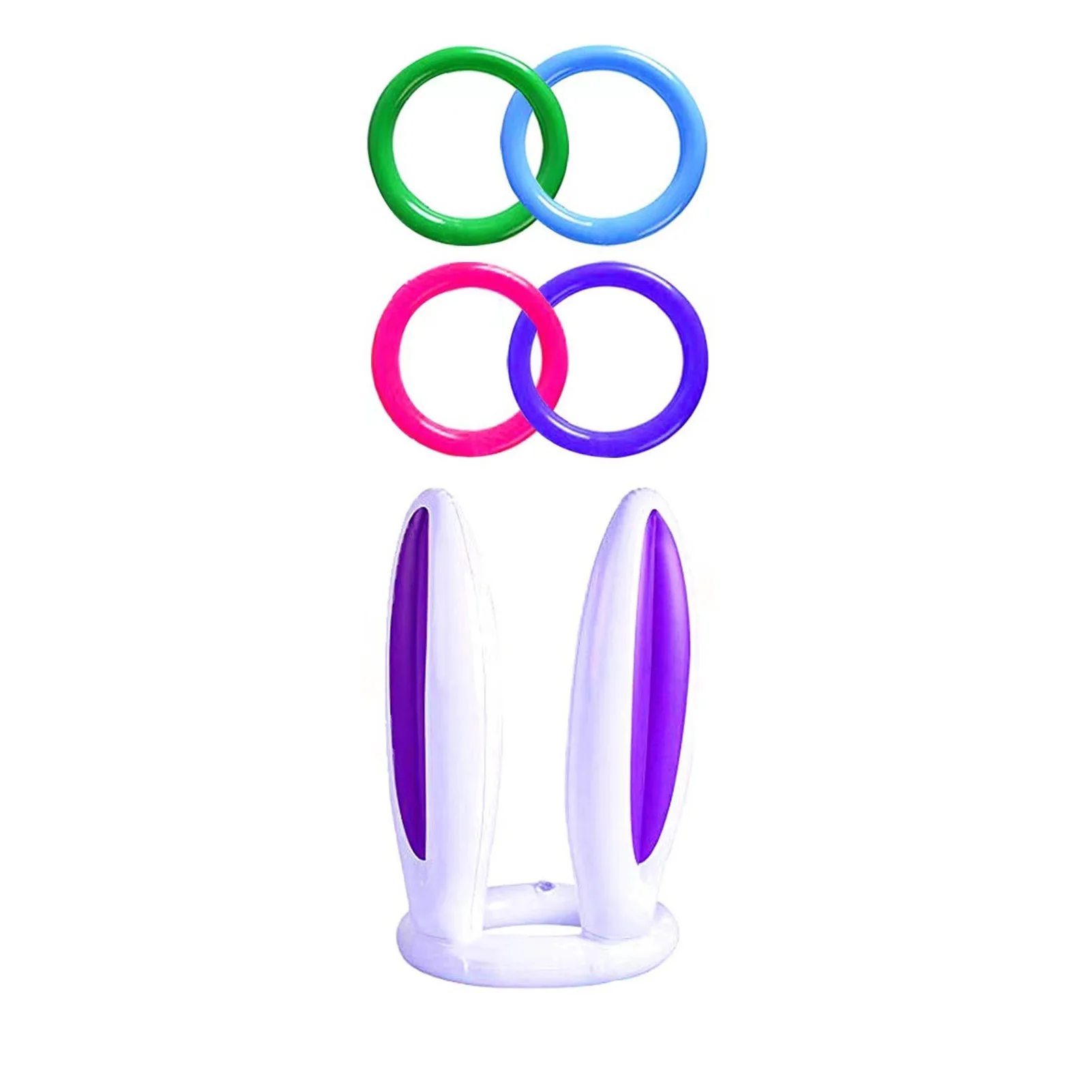 Easter Ring Toss Game Throwing Ring Toy With Bunny Ear Shaped Cones Iatable Ring Tossing For Gifts Holiday Throwing Backyard
Easter Ring Toss Game Throwing Ring Toy With Bunny Ear Shaped Cones Iatable Ring Tossing For Gifts Holiday Throwing Backyard