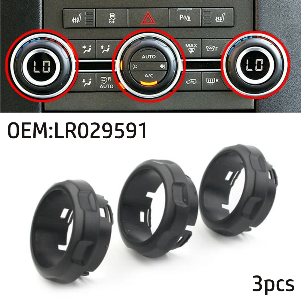 3pcs Car AC Control Swicth Knob Trim LR029591 For Land Rover Discovery 4 Range Rover Sport Air Conditioning Knob Accessories
3pcs Car AC Control Swicth Knob Trim LR029591 For Land Rover Discovery 4 Range Rover Sport Air Conditioning Knob Accessories