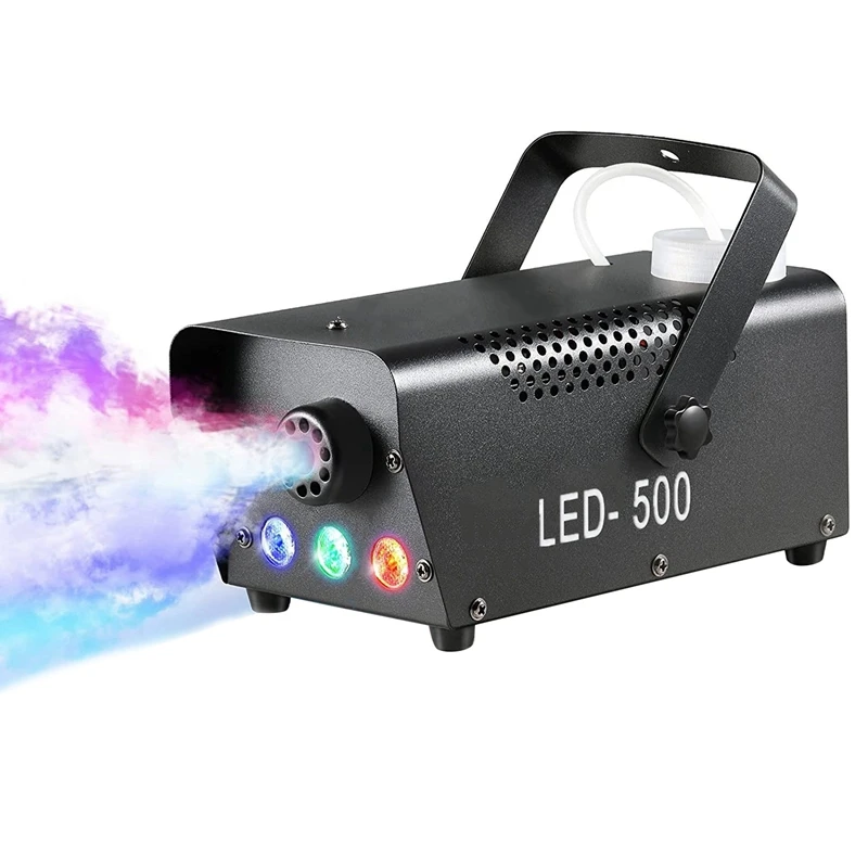 Fog Machine, 500W Halloween Portable Smoke Machine With Color LED Lights,Remote Control Suitable For Christmas
Fog Machine, 500W Halloween Portable Smoke Machine With Color LED Lights,Remote Control Suitable For Christmas