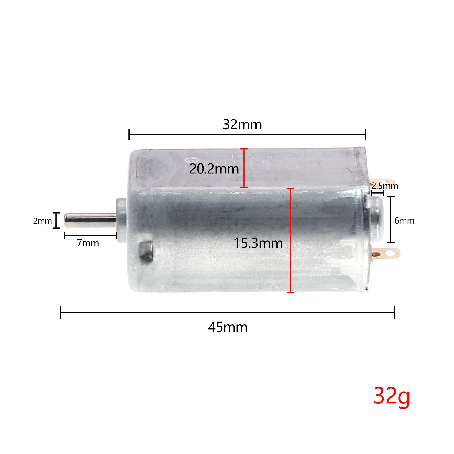 AZGIANT Mabuchi 180 Micro DC Motor FF-180SH-13250 4.2V 5V 6V 9V 12V Precious Metal Brush Electric motor Trimmer
AZGIANT Mabuchi 180 Micro DC Motor FF-180SH-13250 4.2V 5V 6V 9V 12V Precious Metal Brush Electric motor Trimmer