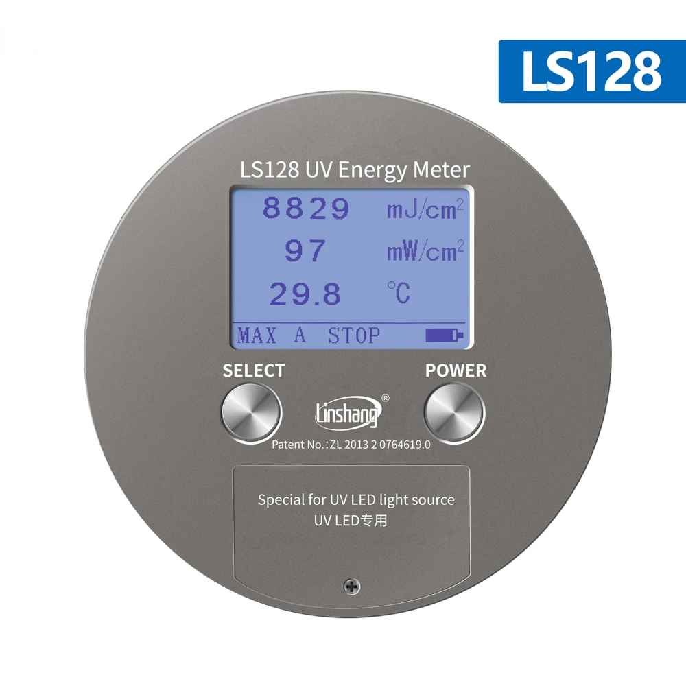 

UV energy meter LS128 LS131 UVA radiometer UV power puck for UV LED plane light source at 365nm 375nm 385nm 395nm 405nm