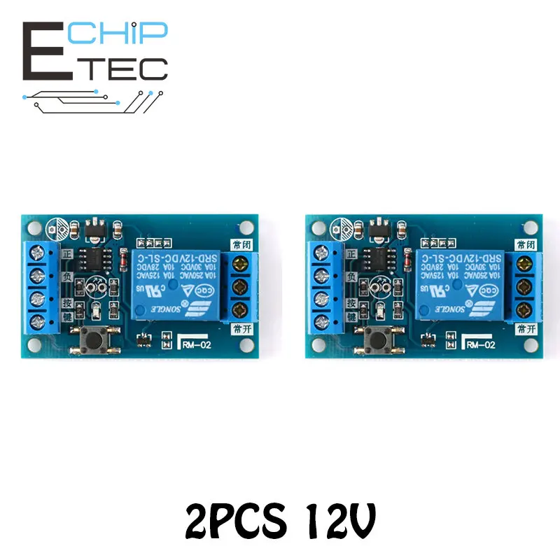 Free shipping 2PCS 12V Single Bond Button Bistable Relay Module Modified Car Start and Stop Self-Locking Switch One Key
Free shipping 2PCS 12V Single Bond Button Bistable Relay Module Modified Car Start and Stop Self-Locking Switch One Key