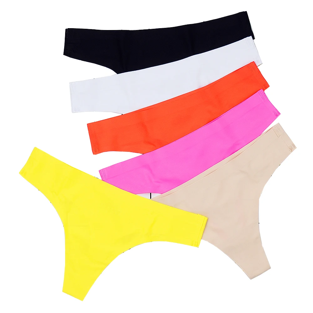 Women's Seamless Underpants Summer Panties G String Sexy Ice Silk Thong Female Underwear Intimate Super Breathable Panty
Women's Seamless Underpants Summer Panties G String Sexy Ice Silk Thong Female Underwear Intimate Super Breathable Panty