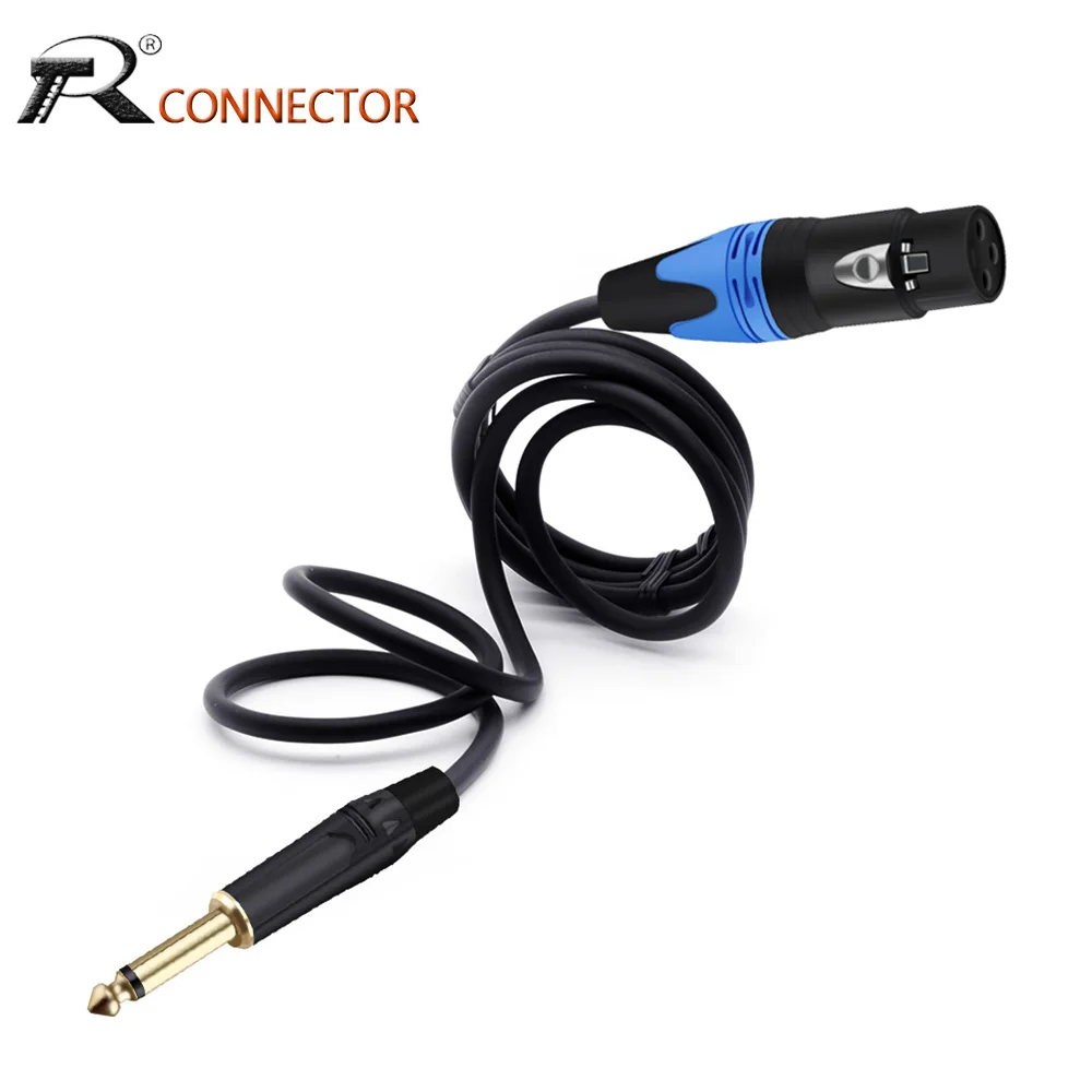 Разъем 6,35 мм/6,5 мм моно штекер к гнезду XLR 3-Pin XLR к TS 1/4 дюймовый Соединительный несбалансированный аудиокабель для динамика AMP
Разъем 6,35 мм/6,5 мм моно штекер к гнезду XLR 3-Pin XLR к TS 1/4 дюймовый Соединительный несбалансированный аудиокабель для динамика AMP