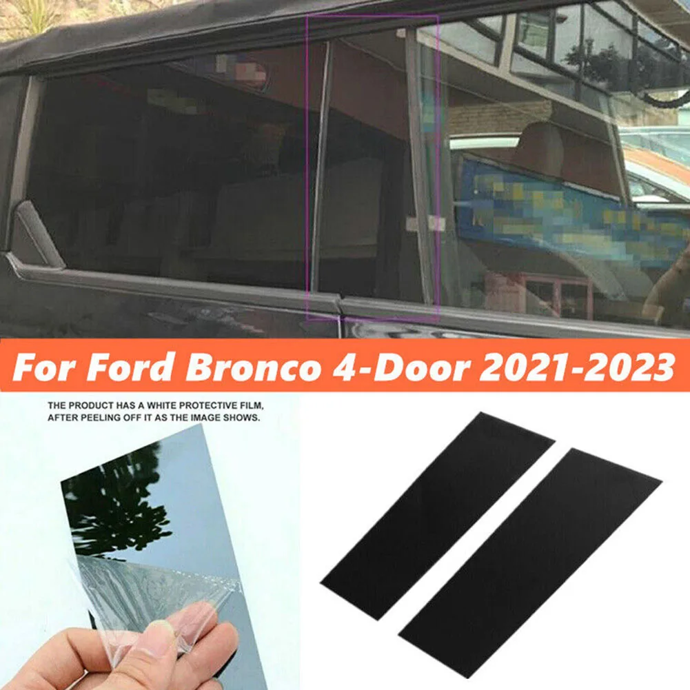 Gloss Black Pillar Posts Window Pillar Covers Trim For Bronco 4-Door 2021-2023 AB Car Accessories Exterior Parts
Gloss Black Pillar Posts Window Pillar Covers Trim For Bronco 4-Door 2021-2023 AB Car Accessories Exterior Parts