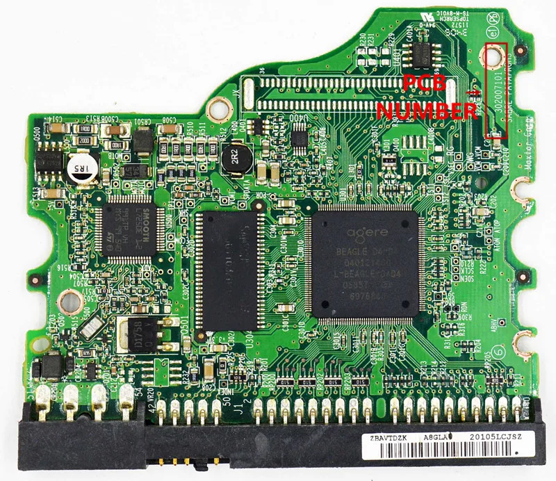 Печатная плата Maxtor Desktop IDE для жесткого диска номер: 302007101/302007102/микросхема основного контроллера: 040121400
Печатная плата Maxtor Desktop IDE для жесткого диска номер: 302007101/302007102/микросхема основного контроллера: 040121400