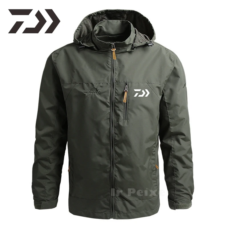 Spring Fishing Jacket Men Thin Hoodie Breathable Fishing Clothes Windproof Outdoor Sport Daiwa Clothing Windbreaker Anti-Sweat
Spring Fishing Jacket Men Thin Hoodie Breathable Fishing Clothes Windproof Outdoor Sport Daiwa Clothing Windbreaker Anti-Sweat