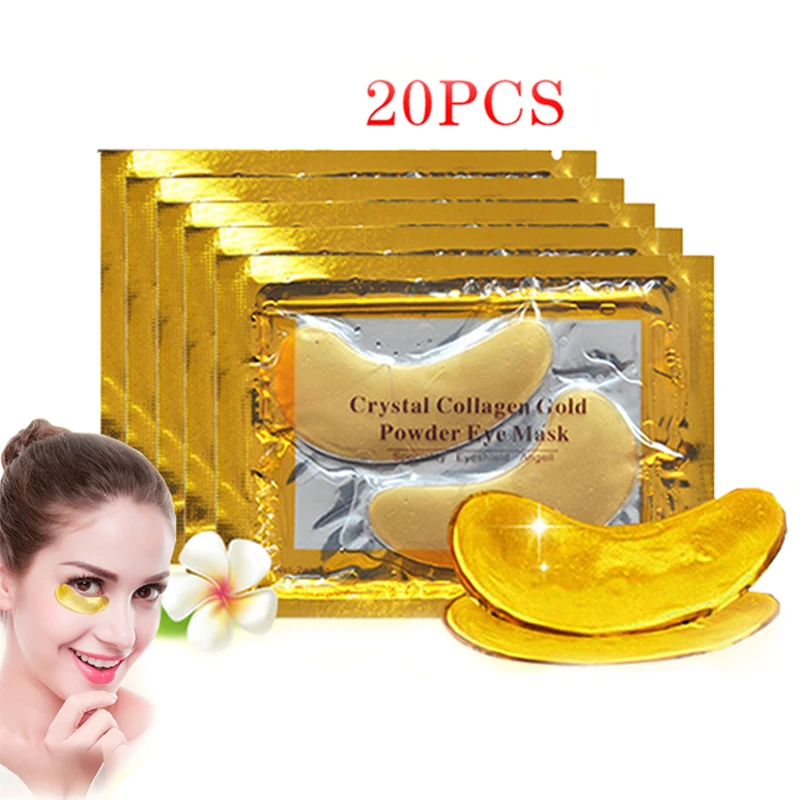 InniCare 20Pcs Crystal Collagen Gold Eye Mask Anti-Aging Dark Circles Acne Beauty Patches For Eye Skin Care Korean Cosmetics
InniCare 20Pcs Crystal Collagen Gold Eye Mask Anti-Aging Dark Circles Acne Beauty Patches For Eye Skin Care Korean Cosmetics