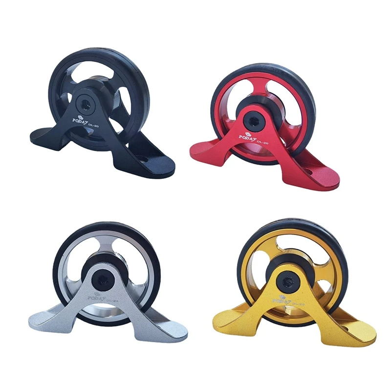 PODAY 1 Pcs Superlight Bicycle Easy Wheel Aluminum Alloy For Brompton Rear Mudguard Rollers Wheels Easy Install
PODAY 1 Pcs Superlight Bicycle Easy Wheel Aluminum Alloy For Brompton Rear Mudguard Rollers Wheels Easy Install