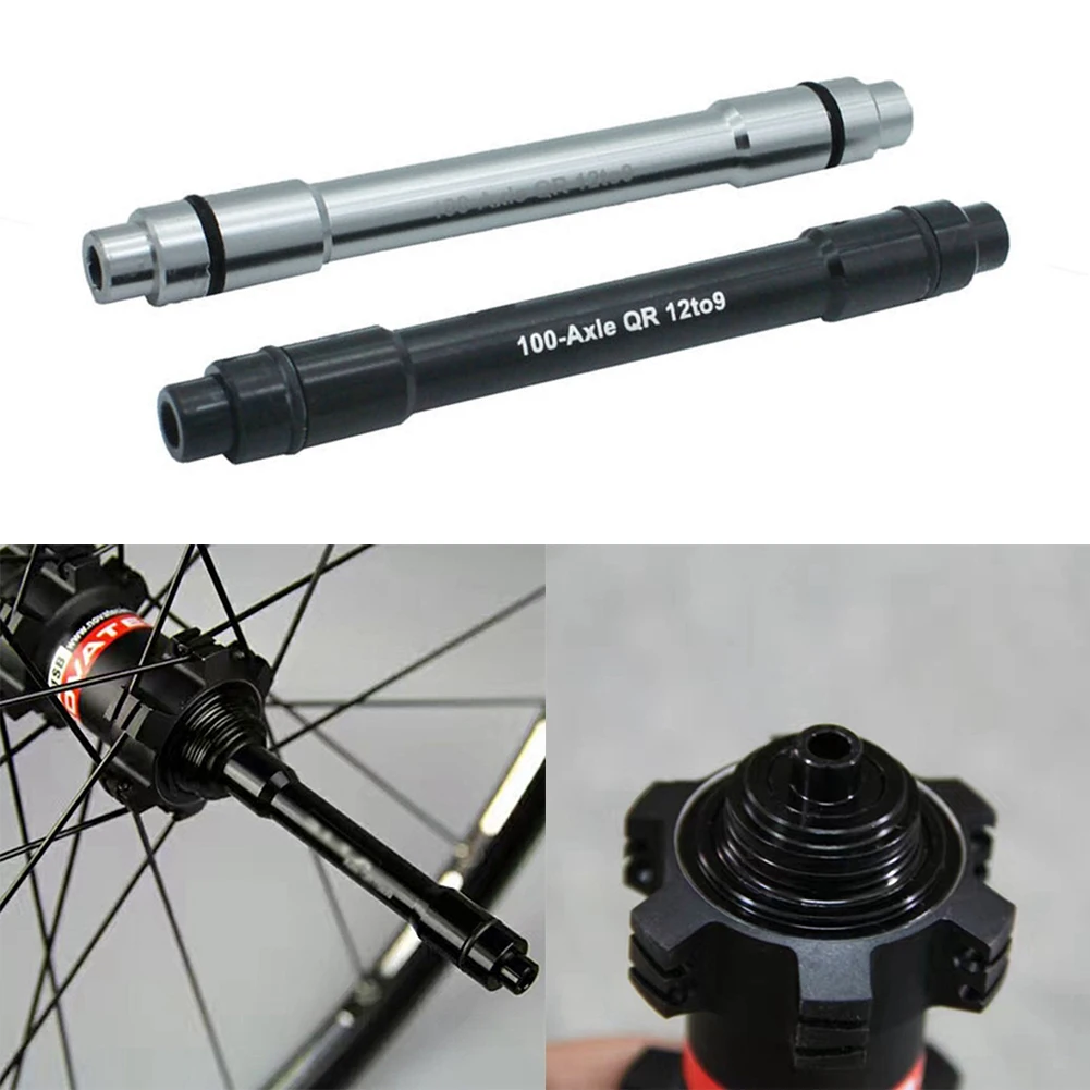 Bike Front Fork Hub Thru Axle Adapter 100x12mm To Quick Release 9mm Alloy MTB Road Mountain Bicycle Thru Axle Adapter Parts
Bike Front Fork Hub Thru Axle Adapter 100x12mm To Quick Release 9mm Alloy MTB Road Mountain Bicycle Thru Axle Adapter Parts