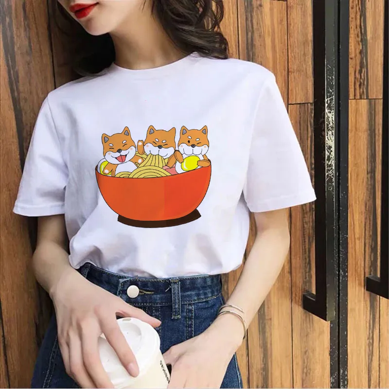 Fun Corgi print Ladies Tshirt Cartoon T Shirt Round Neck Short Sleeve Tshirt Harajuku Women's T-shirt2021 Summer Casual t-shirt
Fun Corgi print Ladies Tshirt Cartoon T Shirt Round Neck Short Sleeve Tshirt Harajuku Women's T-shirt2021 Summer Casual t-shirt